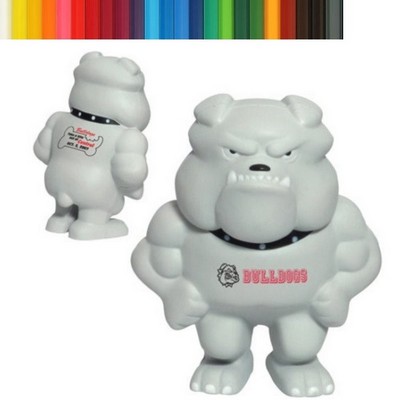 Standing Bulldog Mascot Stress Reliever