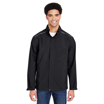 CORE 365 Men's Barrier Packable Rain Jacket