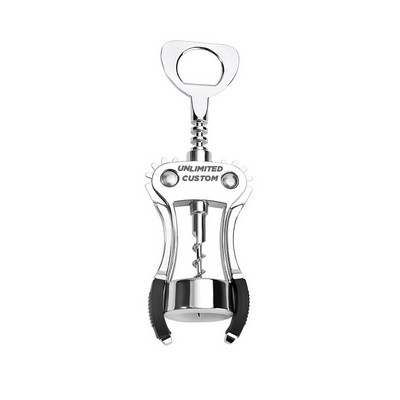 Heavy Duty Zinc Alloy Premium Wing Corkscrew Multifunctional