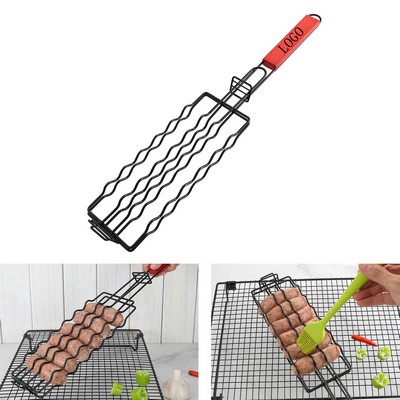 Hot Dog Stainless Steel Grilling Basket