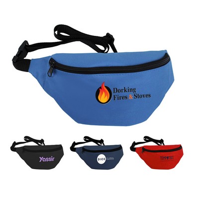 B-6803 - Classic Single Pocket Fanny Pack