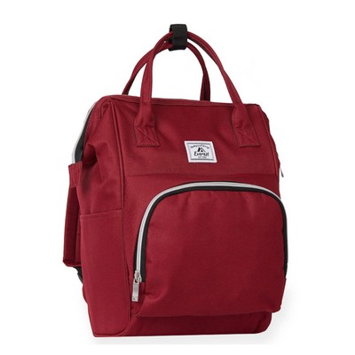 Everest Mini Backpack Handbag, Burgundy