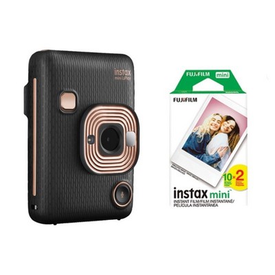 Fujifilm Instax Mini Liplay Hybrid Instant Camera with 20 Pack Film Kit