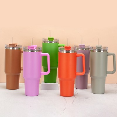 40oz Portable Handle Car Tumblers