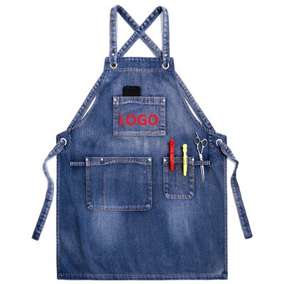 Canvas Adjustable Apron w/Pockets