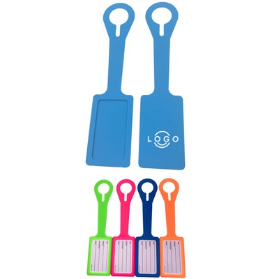 Long Strip Silicone Waterproof Luggage Tag