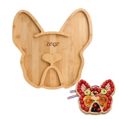 Bulldog Shaped Serving Board