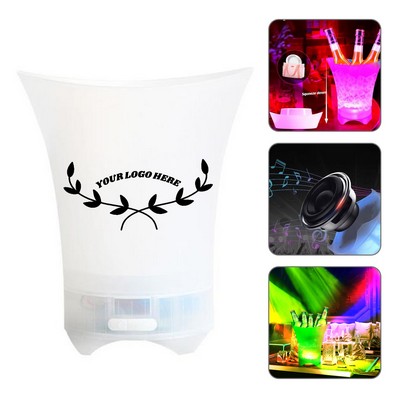 5L Bluetooth Speaker Luminous Ice Bucket