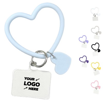 Heart-shaped Phone Strap