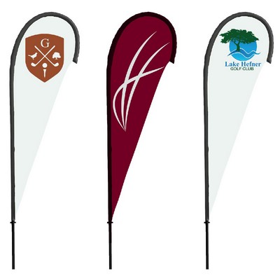 7' Double-Sided Tear Drop Flag