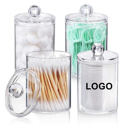 Clear Plastic Qtip Holder