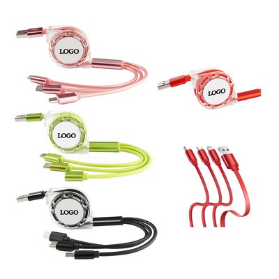 3-IN-1 Retractable Charging Cable