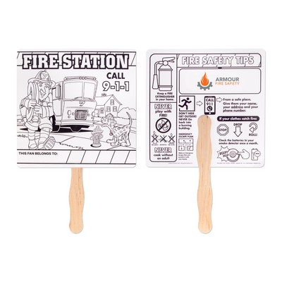 Fire Safety Hand Fan