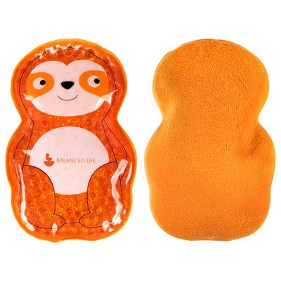 Plush Sloth Aqua Pearls™ Hot/Cold Pack