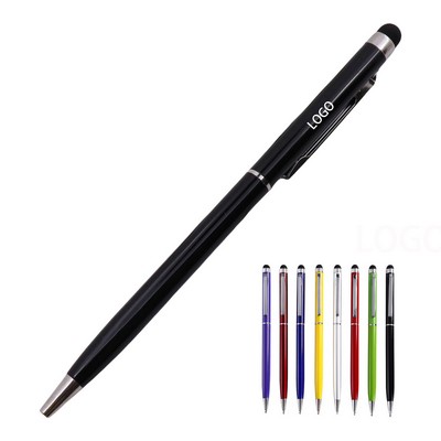 2 in 1 Touch Screen Ballpoint Pen