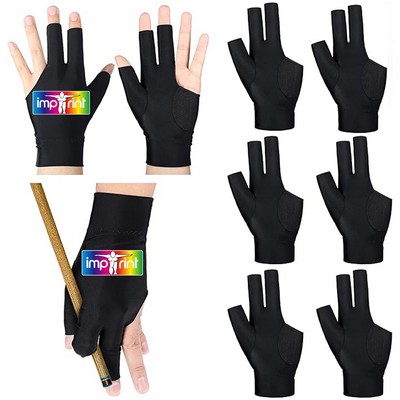 Billiard Three-finger Glove