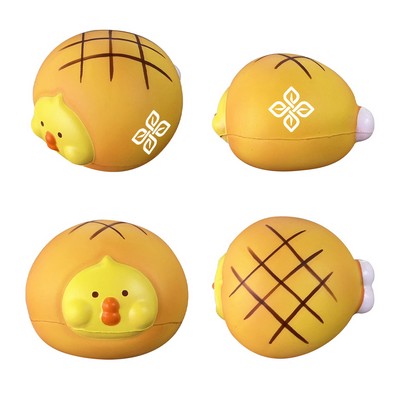 Pineapple Bun PU Stress Reliever Toy