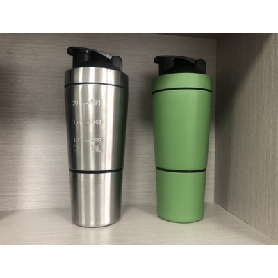 25 oz. Stainless Steel Shaker Bottle