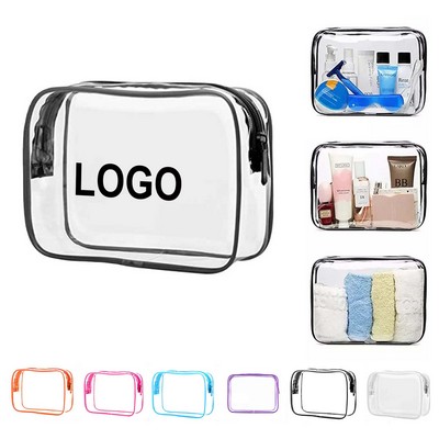 Clear Travel Security Toiletry Pouch