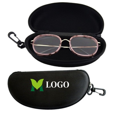 Portable Zipper Sunglasses Hard Case Eyes Glasses Box Bag