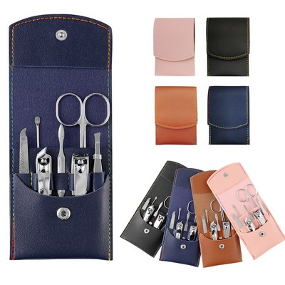 7 PCS Sharp Travel Personal Manicure Kit