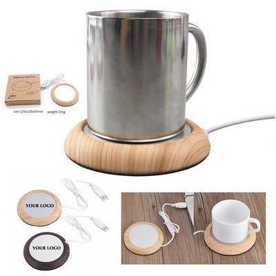 Wooden Coffee Mug Warmer