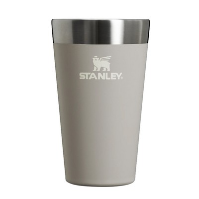 Stanley Drinkware Stacking Beer Pint, 16 Oz, Ash