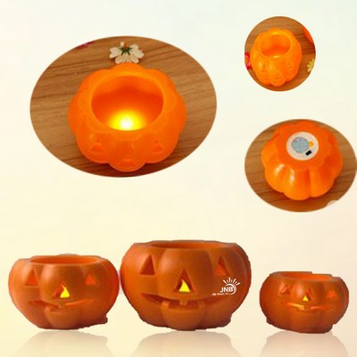 Electric Pumpkin Lantern Candles