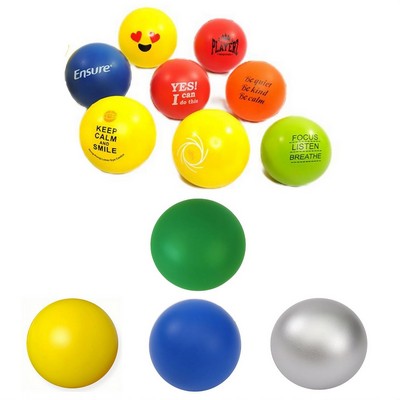 Round Stress Reliever Ball