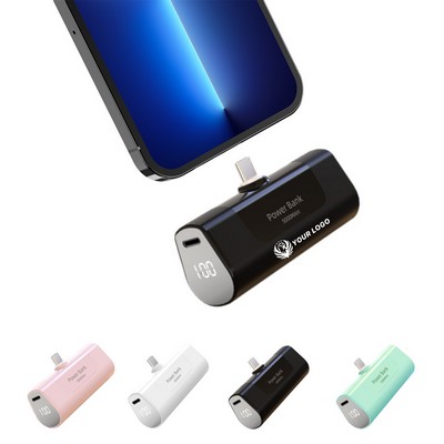 5000mah Mini Portable Charger & Power Bank