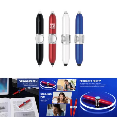 LED Fidget Spinner Pen