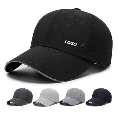 Breathable Quick Dry Sports Mesh Baseball Cap