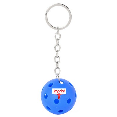 Pickle ball Keychain