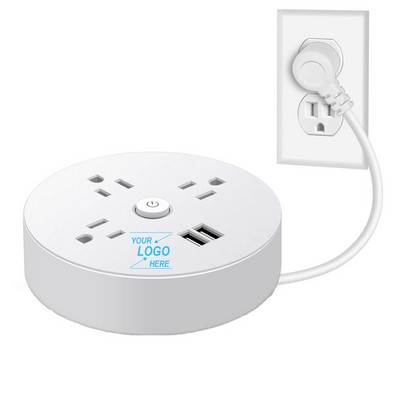 USB Power Strip with Surge Protection