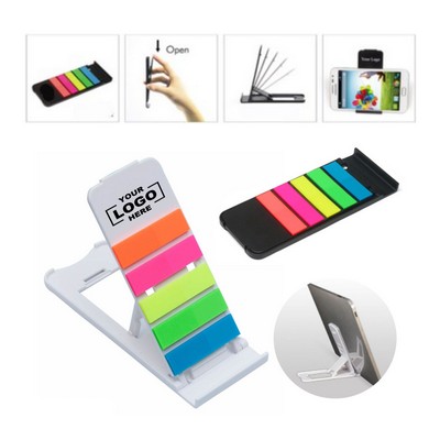 2-in-1 Sticky Note Memo Pad And Phone Holder