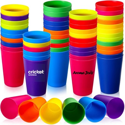 Solid color Plastic Kids Cups