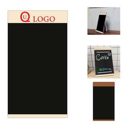 Wooden Frame Menu Blackboard