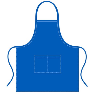 Deluxe Apron 28"x32" with pockets-Square corner -Polycotton