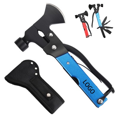 Camping Multitool Hatchet Axe Hammer