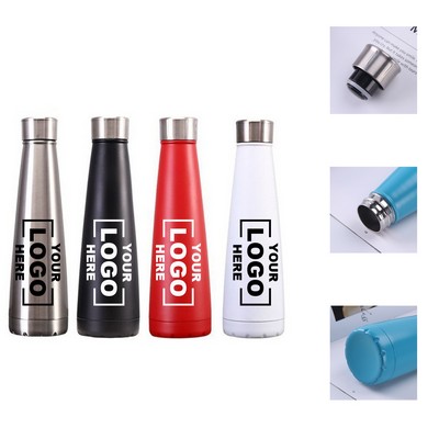 16 Oz Vacuum Insulated Stainless Steel Water Bottle