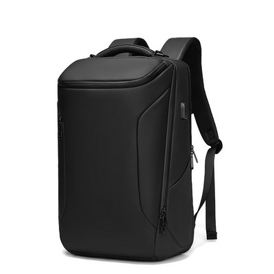 Wide-Opening Business Backpack