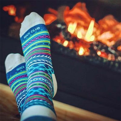 Sports Holiday Socks - Festive Footwear for Athletic Celebrations - American Made