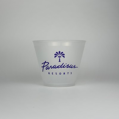 9oz Frost-Flex Frosted Plastic Cups