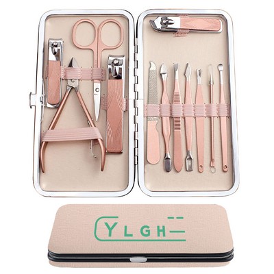 Rose Gold 12 In 1 Manicure Sets