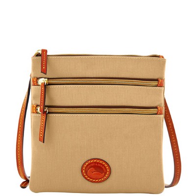 Dooney & Bourke Nylon North South Triple Zip Bag