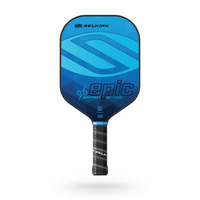 Selkirk Amped Epic Lightweight Sapphire Blue Pickleball Paddle