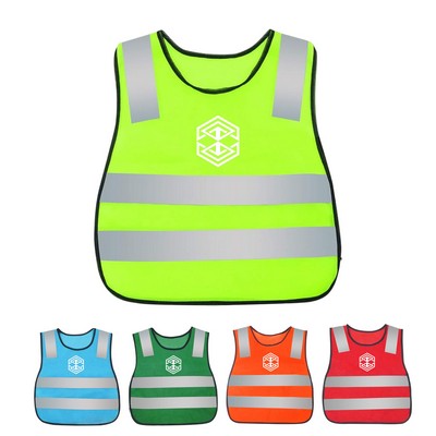 High Visibility Toddler Kids Reflective Safety Vest