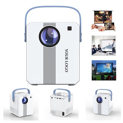 Mini Portable Projector Support 1080P Full Hd