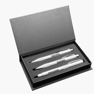 Premade Triple Pen Set with Apollo-I Pencil and Pens