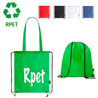 Drawstring Bag Of Rpet